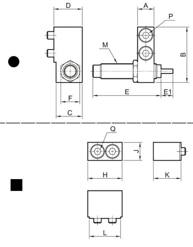 AIGNEP - SERIES CG04SXA STROKE ADJUSTER