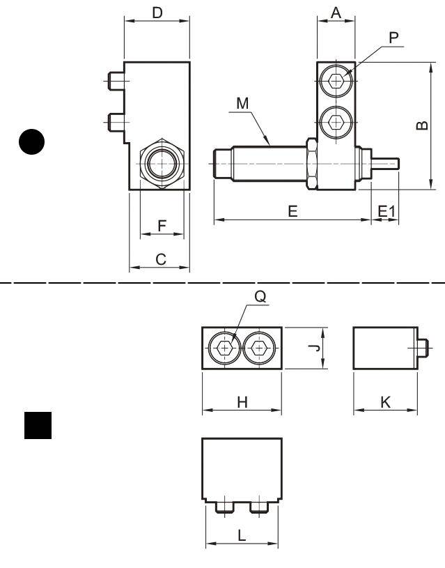 AIGNEP AUTOMATION - Pneumatic Actuators CG04SXA SERIES STROKE ADJUSTER AT EXTENSION END FOR SHOCK ABSORBER-1