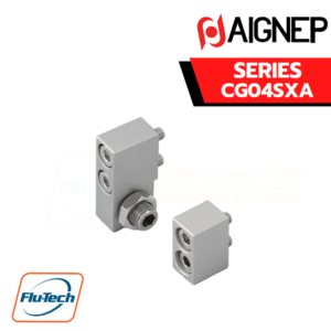 AIGNEP AUTOMATION - Pneumatic Actuators CG04SXA SERIES STROKE ADJUSTER AT EXTENSION END FOR SHOCK ABSORBER
