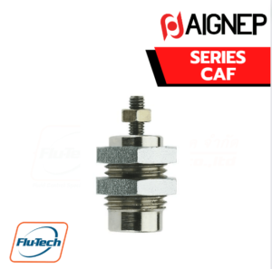 AIGNEP AUTOMATION Pneumatic Actuators - Cartridge Cylinders Series CAF SINGLE-ACTING THREADED PISTON ROD