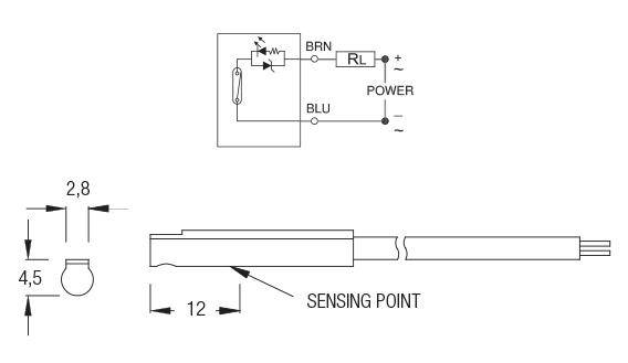 AIGNEP AUTOMATION - Pneumatic Actuators DC01R2M SERIES MAGNETIC SWITCHES DC - REED-1