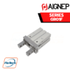 AIGNEP AUTOMATION - Pneumatic Actuators GR01F SERIES PNEUMATIC GRIPPER