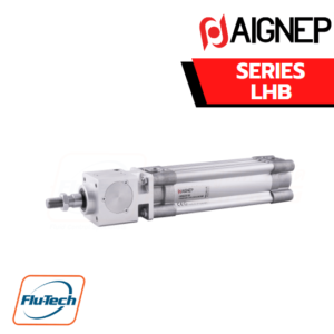 AIGNEP AUTOMATION - Pneumatic Actuators LHB SERIES DOUBLE ACTING CUSHIONED MAGNETIC WITH PISTON ROD LOCK