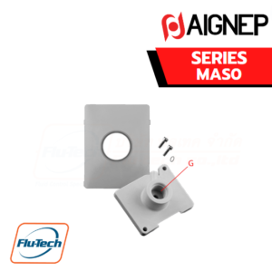 AIGNEP AUTOMATION - Pneumatic Actuators MAS0 SERIES ADAPTER FOR MANOMETER