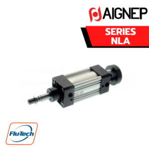 AIGNEP AUTOMATION - Pneumatic Actuators NLA SERIES DOUBLE ACTING DOUBLE ROD CUSHIONED MAGNETIC