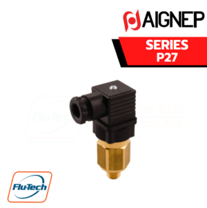 AIGNEP AUTOMATION - Pneumatic Actuators P27 SERIES DIAPHRAGM PRESSURE SWITCH - ADJUSTABLE HYSTERESIS - EXCHANGE CONTACTS