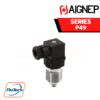 AIGNEP AUTOMATION - Pneumatic Actuators P49 SERIES DIAPHRAGM PRESSURE SWITCHES WITH EXCHANGE CONTACTS