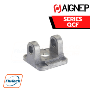 AIGNEP AUTOMATION - Pneumatic Actuators QCF SERIES FEMALE HINGE WITH SELF-LUBRICATING BUSHES - ALUMINIUM