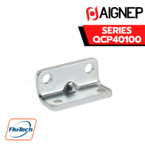 AIGNEP AUTOMATION - Pneumatic Actuators QCP40100 SERIES LOW-RISE PEDESTAL - STEEL - Bore from 40 to 100