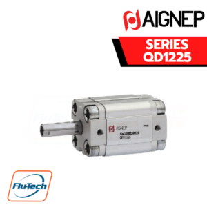 AIGNEP AUTOMATION - Pneumatic Actuators QD1225 SERIES QD - SINGLE-ACTING MAGNETIC - SPRING THRUST - Bore from 12 to 25