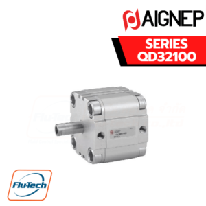 AIGNEP AUTOMATION - Pneumatic Actuators QD32100 SERIES QD - SINGLE-ACTING MAGNETIC - SPRING THRUST - Bore from 32 to 100