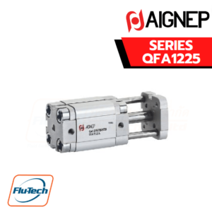 AIGNEP AUTOMATION - Pneumatic Actuators QFA1225 SERIES QFA - DOUBLE ACTING MAGNETIC ANTIROTATION - Bore from 12 to 25