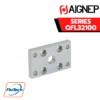AIGNEP AUTOMATION - Pneumatic Actuators QFL32100 SERIES FLANGE - STEEL - Bore from 32 to 100
