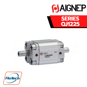 AIGNEP AUTOMATION - Pneumatic Actuators QJ1225 SERIES QJ - DOUBLE ACTING MAGNETIC WITH DOUBLE ROD END - Bore from 12 to 25