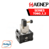 AIGNEP AUTOMATION - Pneumatic Actuators T060 SERIES SOFT START VALVE WITH QUICK EXHAUST - FRL2 and FRL3 Size