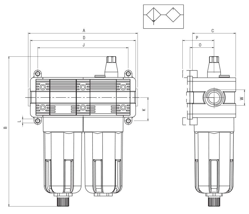 AIGNEP AUTOMATION - Pneumatic Actuators T300 SERIES F + L-1