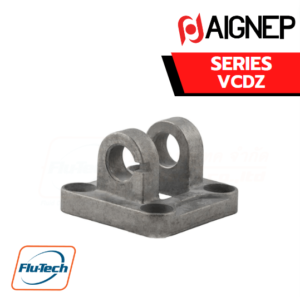 AIGNEP AUTOMATION - Pneumatic Actuators VCDZ SERIES NARROW FEMALE HINGE FOR SQUARE JOINT WITH ARTICULATED HEAD DIN648K - IRON