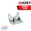 AIGNEP AUTOMATION - Pneumatic Actuators VCP SERIES LOW-RISE PEDESTAL - STEEL - Bore from 32 to 100