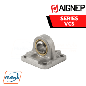 AIGNEP AUTOMATION - Pneumatic Actuators VCS SERIES NARROW MALE HINGE WITH ARTICULATED HEAD DIN648K - ALUMINIUM