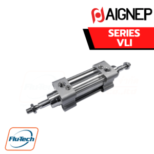 AIGNEP AUTOMATION - Pneumatic Actuators VLI SERIES DOUBLE ACTING CUSHIONED MAGNETIC WITH DOUBLE ROD END