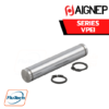 AIGNEP AUTOMATION - Pneumatic Actuators VPEI SERIES PIN WITH SEEGER - INOX