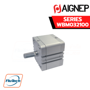 AIGNEP AUTOMATION - Pneumatic Actuators WBM032100 SERIES SINGLE-ACTING MAGNETIC - Male Rod - Bore from 32 to 100