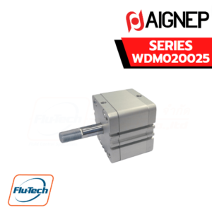 AIGNEP AUTOMATION - Pneumatic Actuators WDM020025 SERIES SINGLE-ACTING MAGNETIC - SPRING THRUST - Male Rod - Bore from 20 to 25