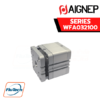 AIGNEP AUTOMATION - Pneumatic Actuators WFA032100 SERIES DOUBLE ACTING MAGNETIC ANTIROTATION - Bore from 32 to 100