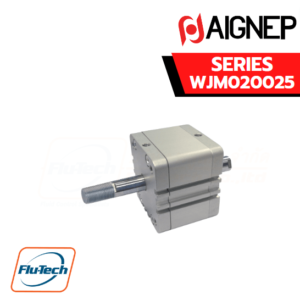 AIGNEP AUTOMATION - Pneumatic Actuators WJM020025 SERIES DOUBLE ACTING MAGNETIC WITH DOUBLE ROD END - Male Rod - Bore from 20 to 25