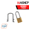 AIGNEP AUTOMATION - Pneumatic Actuators Y503 SERIES PADLOCK FOR ADJUSTER AND ADJUSTER FILTER KIT