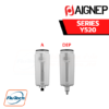 AIGNEP AUTOMATION - Pneumatic Actuators Y520 SERIES BOWL FOR FILTER UNIT