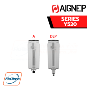 AIGNEP AUTOMATION - Pneumatic Actuators Y520 SERIES BOWL FOR FILTER UNIT