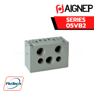 AIGNEP AUTOMATION VALVES - Series 05VB2 REAR TERMINAL-BASED INTEGRATED