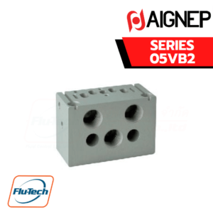 AIGNEP AUTOMATION VALVES - Series 05VB2 REAR TERMINAL-BASED INTEGRATED