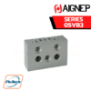 AIGNEP AUTOMATION VALVES - Series 05VB3 MODULAR BASE