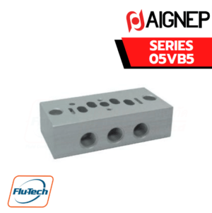 AIGNEP AUTOMATION VALVES - Series 05VB5 INDIVIDUAL BASE