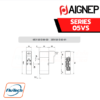 AIGNEP AUTOMATION VALVES - Series 05VS SOLENOID PILOT VALVE 18 MM VDMA-1