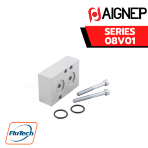 AIGNEP AUTOMATION VALVES - Series 08V01 SPACER FOR 30 MM SOLENOID ATEX