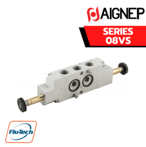 AIGNEP AUTOMATION VALVES - Series 08VS SOLENOID PILOT VALVE