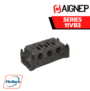 AIGNEP AUTOMATION VALVES - Series 11VB3 MODULAR BASE