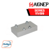 AIGNEP AUTOMATION VALVES - Series 11VB9 CLOSING PLATE