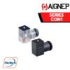 AIGNEP AUTOMATION VALVES - Series CON1 CONNECTOR 15MM