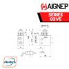 AIGNEP AUTOMATION - Valve 02VE Series - PANEL MOUNTING TAPPET MICROVALVE