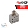 AIGNEP AUTOMATION - Valve 02VE Series - PANEL MOUNTING TAPPET MICROVALVE