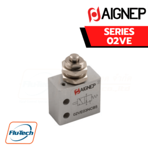 AIGNEP AUTOMATION - Valve 02VE Series - PANEL MOUNTING TAPPET MICROVALVE