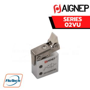 AIGNEP AUTOMATION - Valve 02VU Series - 02VU UNI-DIRECTIONAL ROLLER MICROVALVE