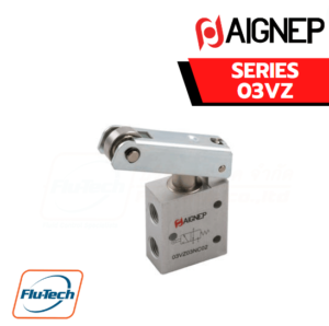 AIGNEP AUTOMATION - Valve 03VZ LONG ROLLER - SPRING RETURN VALVE