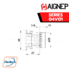 AIGNEP AUTOMATION - Valve 04V01 PROTECTED PUSH BUTTON