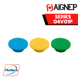 AIGNEP AUTOMATION - Valve 04V01P PLATE FOR PUSH BUTTON