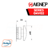 AIGNEP AUTOMATION - Valve 04V02 AXIAL MONO-STABLE MUSHROOM